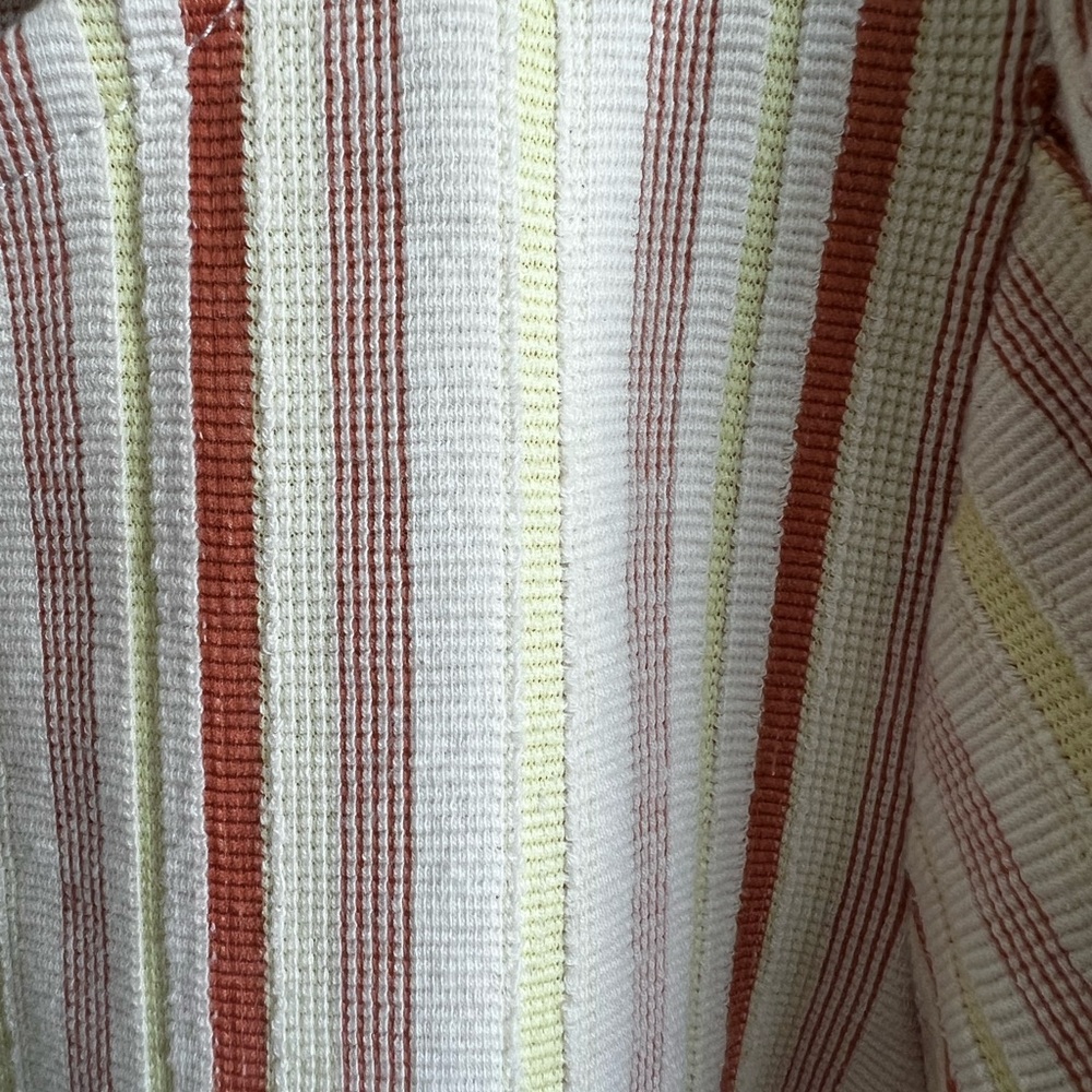 SOLD👚 Madewell Striped Flutter Sleeve Top – Women’s Small - Picture 11 of 11